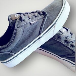 VANS Atwood‎ Sneaker | Pewter Gray | Youth Size 3